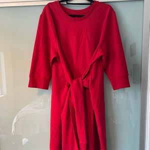 Universal Standard Misa Dress in Barbados Cherry New with Tags